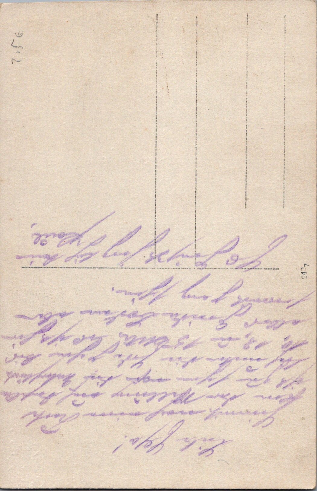 carte photo tranchée allemande 1914-1918, avec panneau