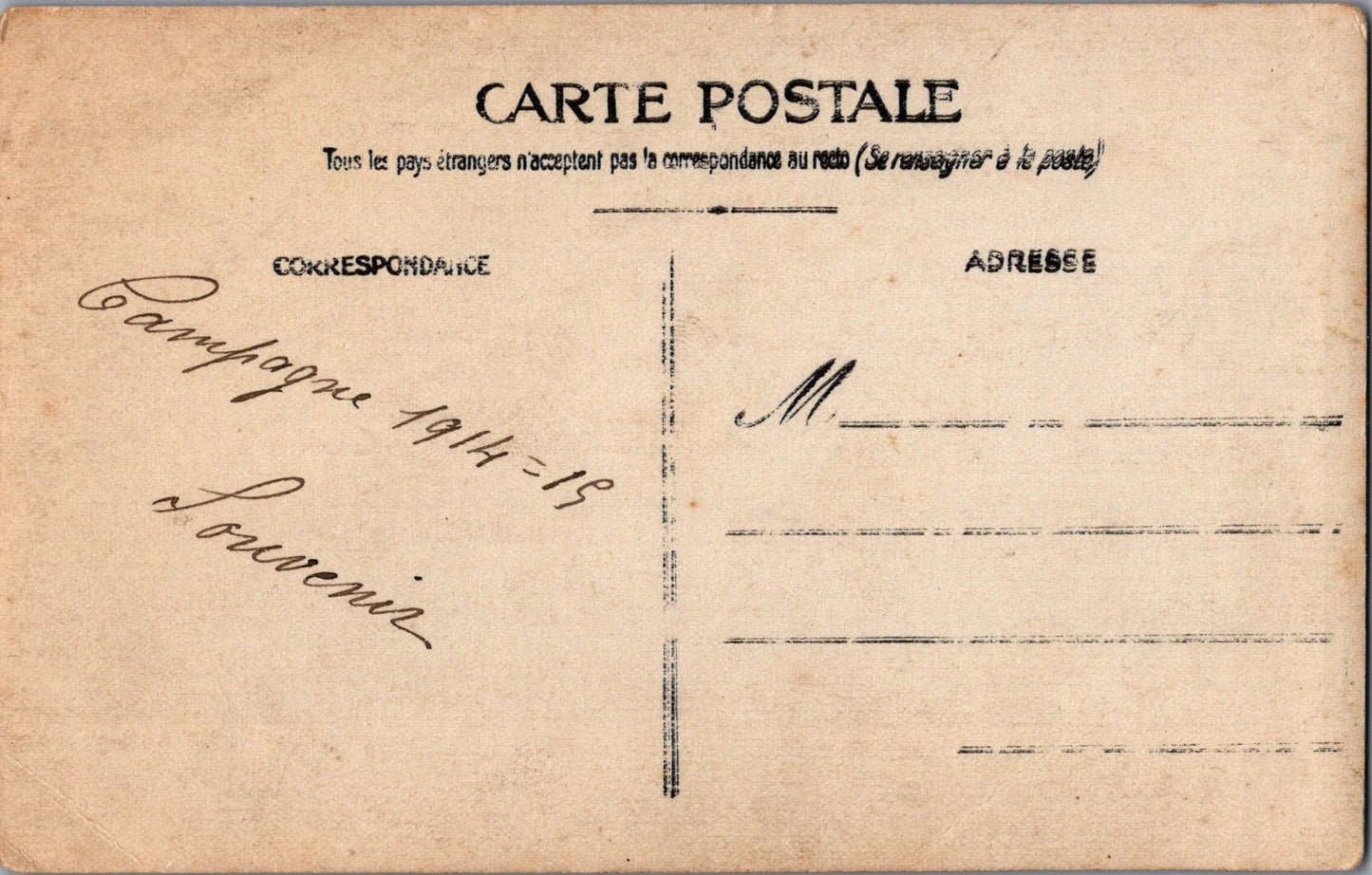 carte photo poilu du 132°RI 1914