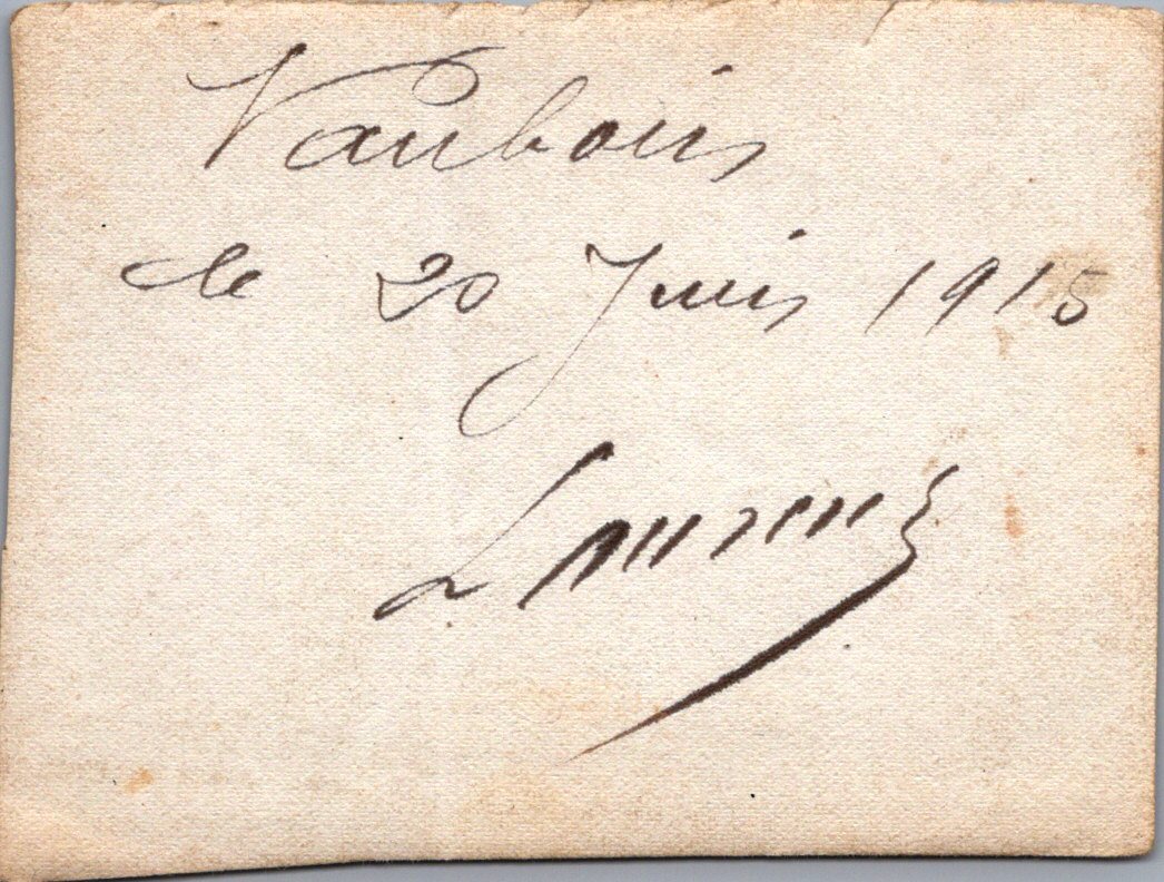 photo poilus 306°RI juin 1915 9x6,5 cm