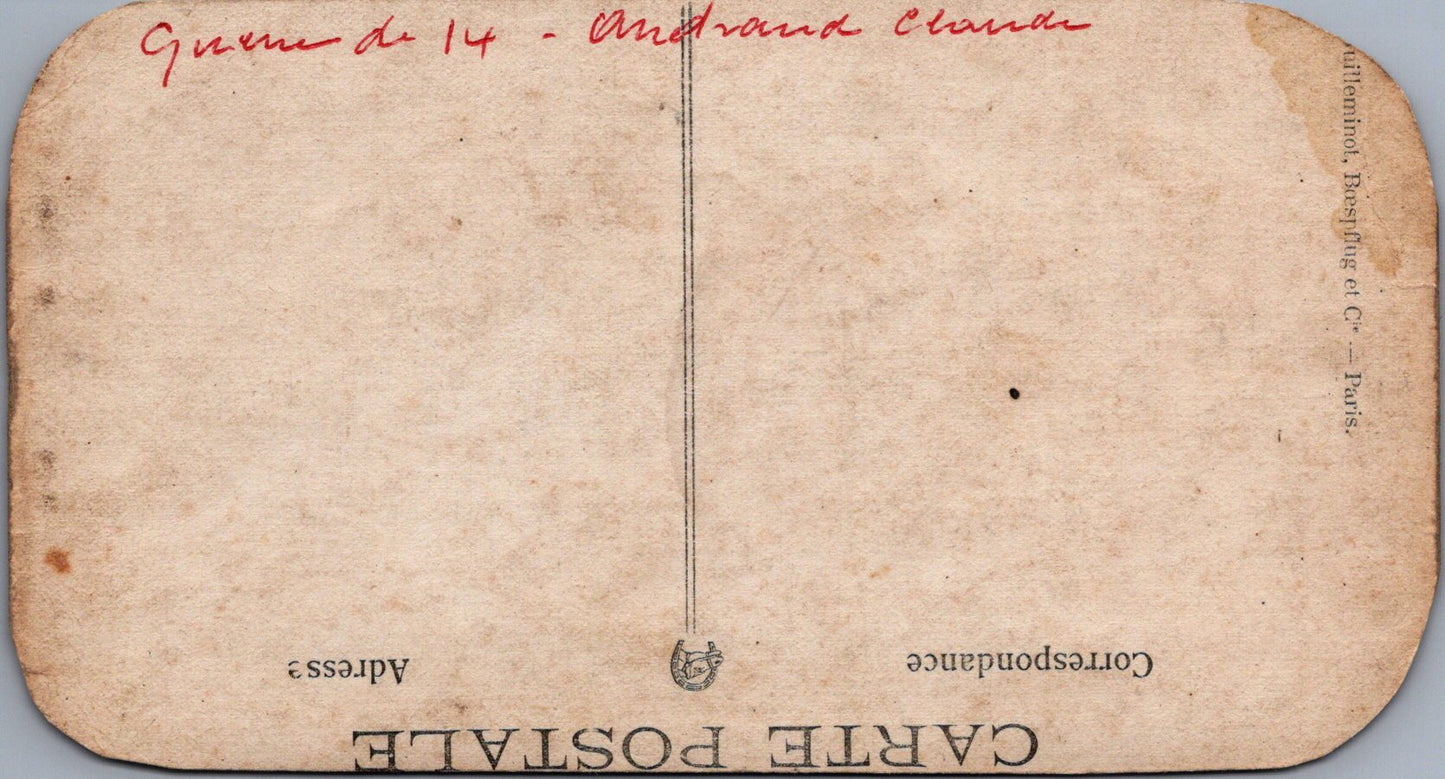 photo de poilus dans une tranchée 1914-18
