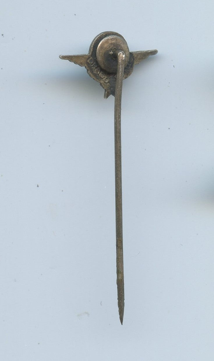 insigne réduction de boutonnière brevet parachutiste ancien avec épingle Drago ancien 17mm