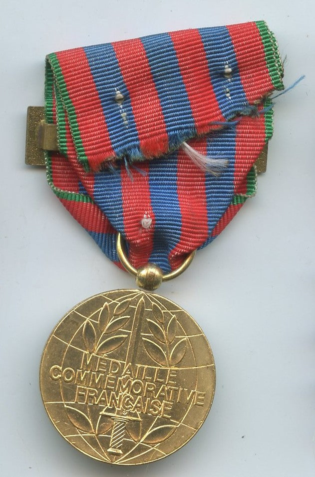 médaille commémorative française agrafe ex Yougoslavie