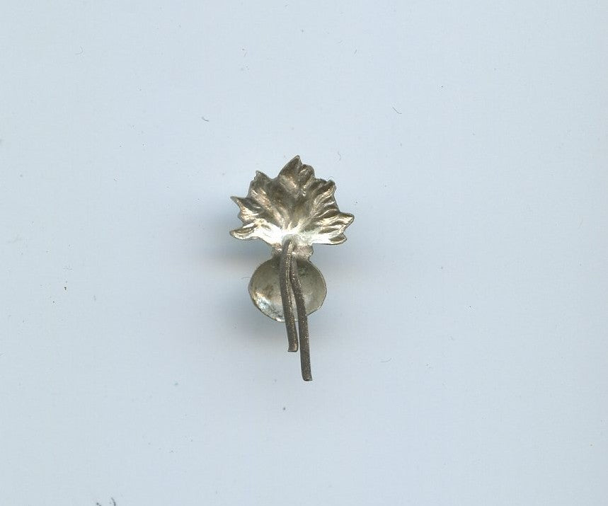 grenade argentée pour médaille de la gendarmerie 15x10 mm