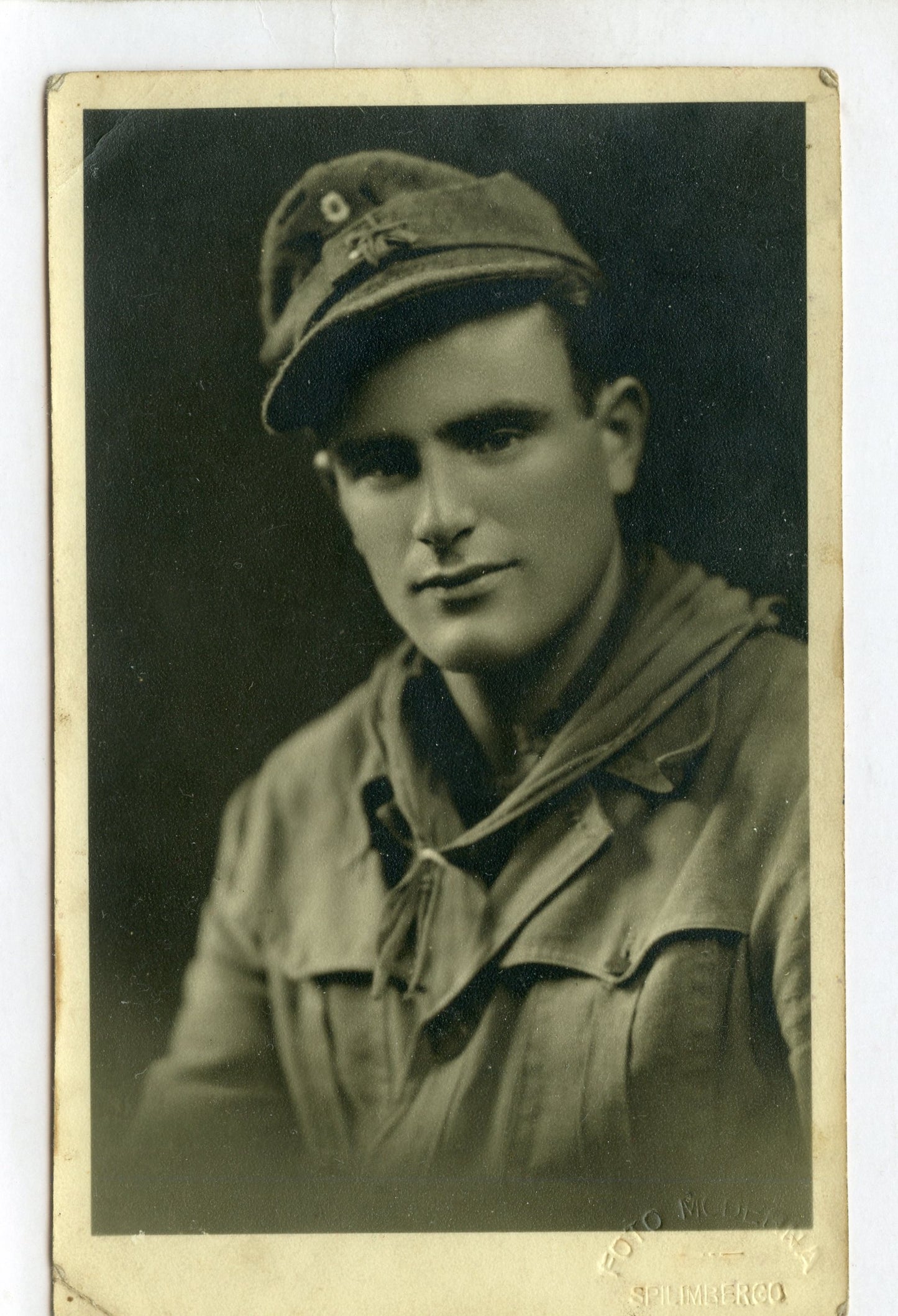 carte photo partisan italien 1944