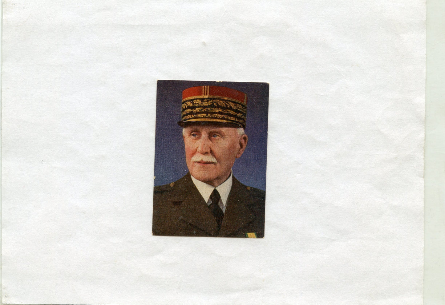 bon point du maréchal Petain écoles 1940-44, rien au dos 5,5 x 4 cm