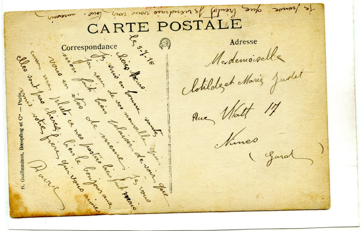 carte photo poilu du 162°RI capote poiret et jugulaire de képi tressée