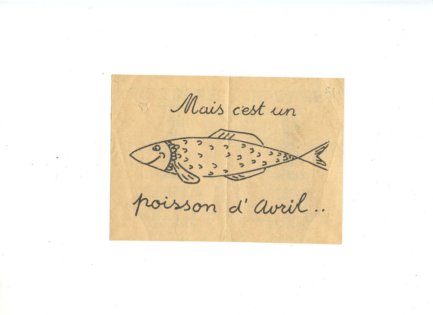 tract anti anglais poisson d'avril 1944