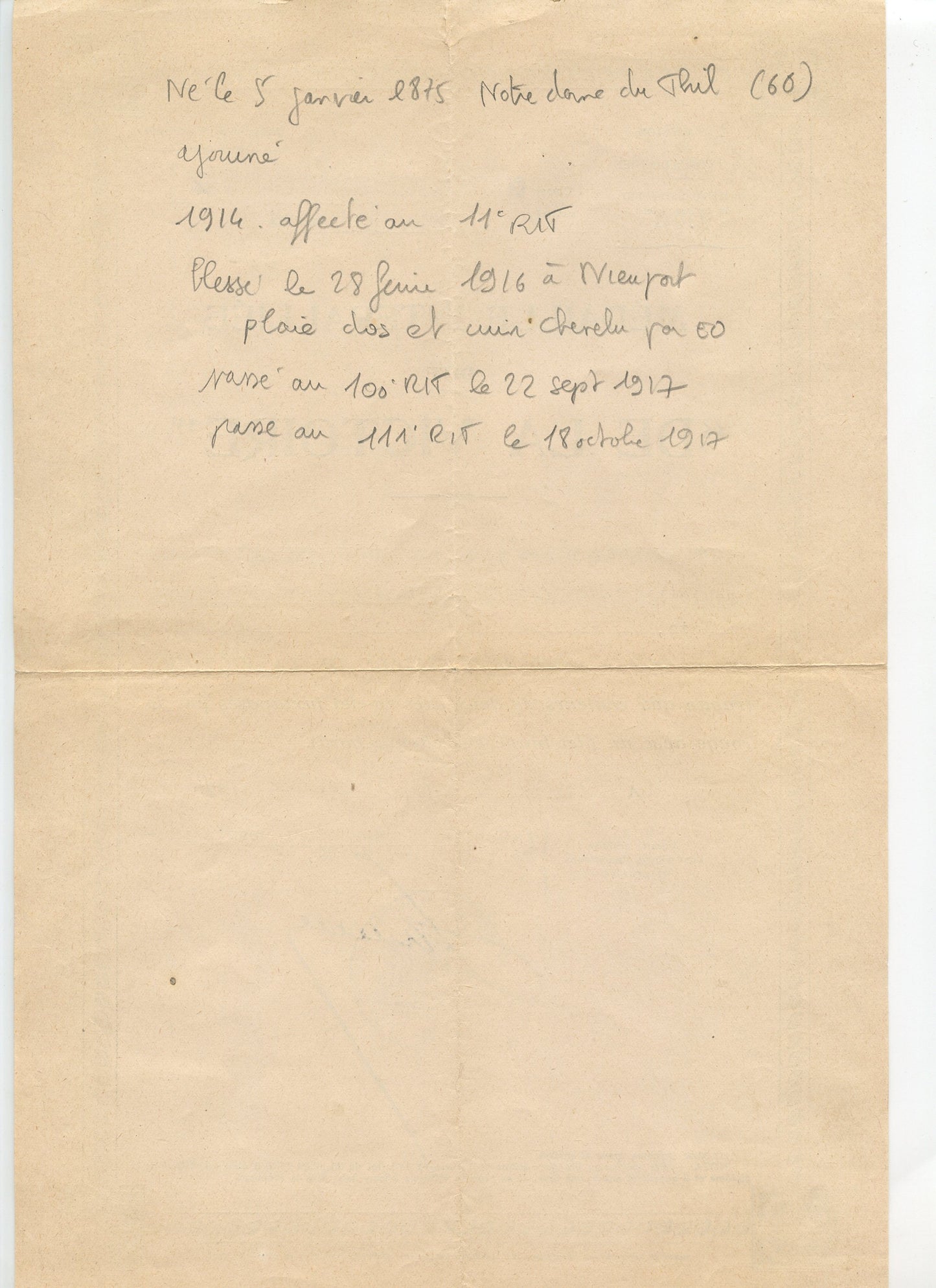 2 diplômes de modèles différents de la médaille interalliée pour le même poilu 1914-1918