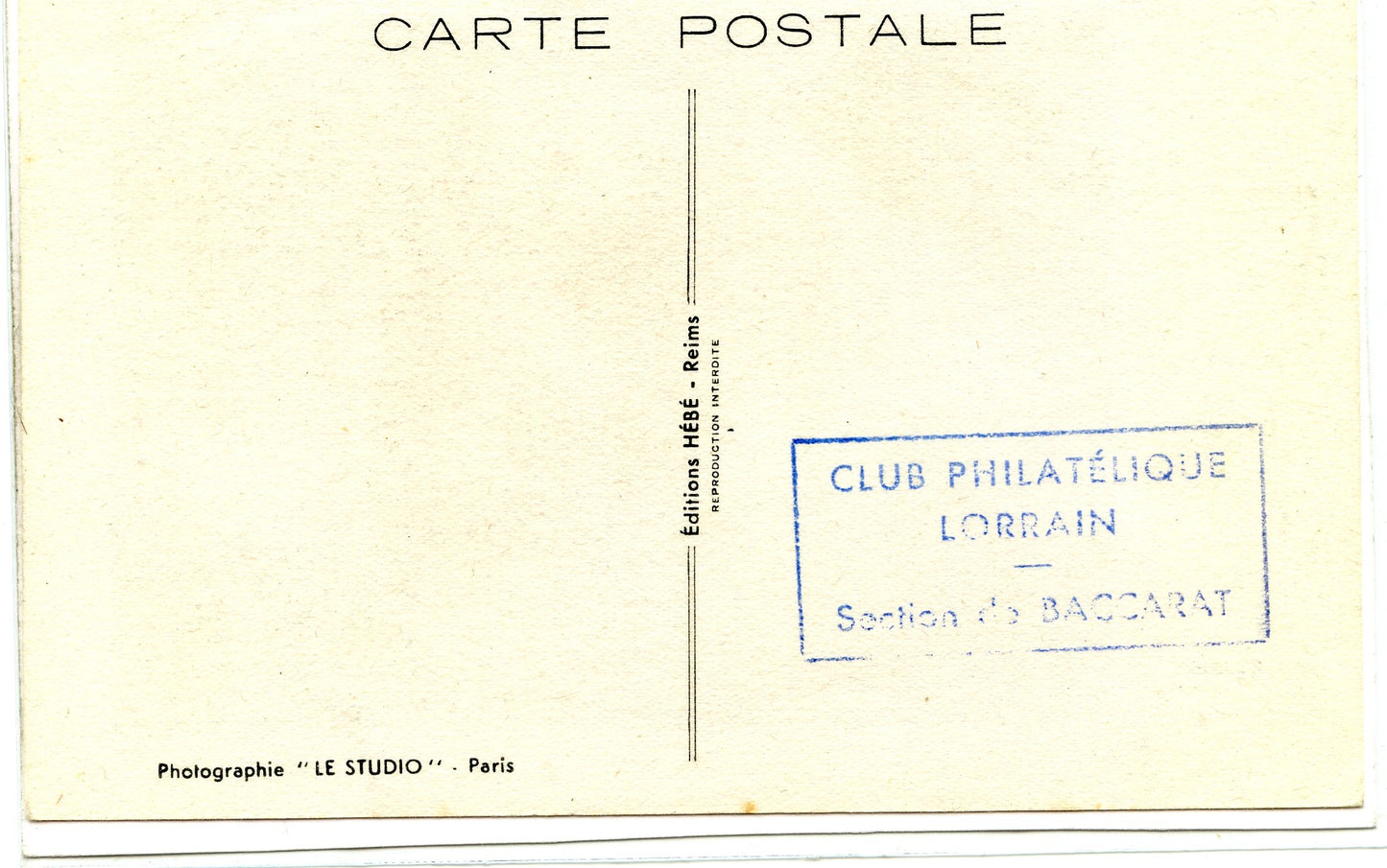 carte postale du Général Leclerc en couleurs années 40