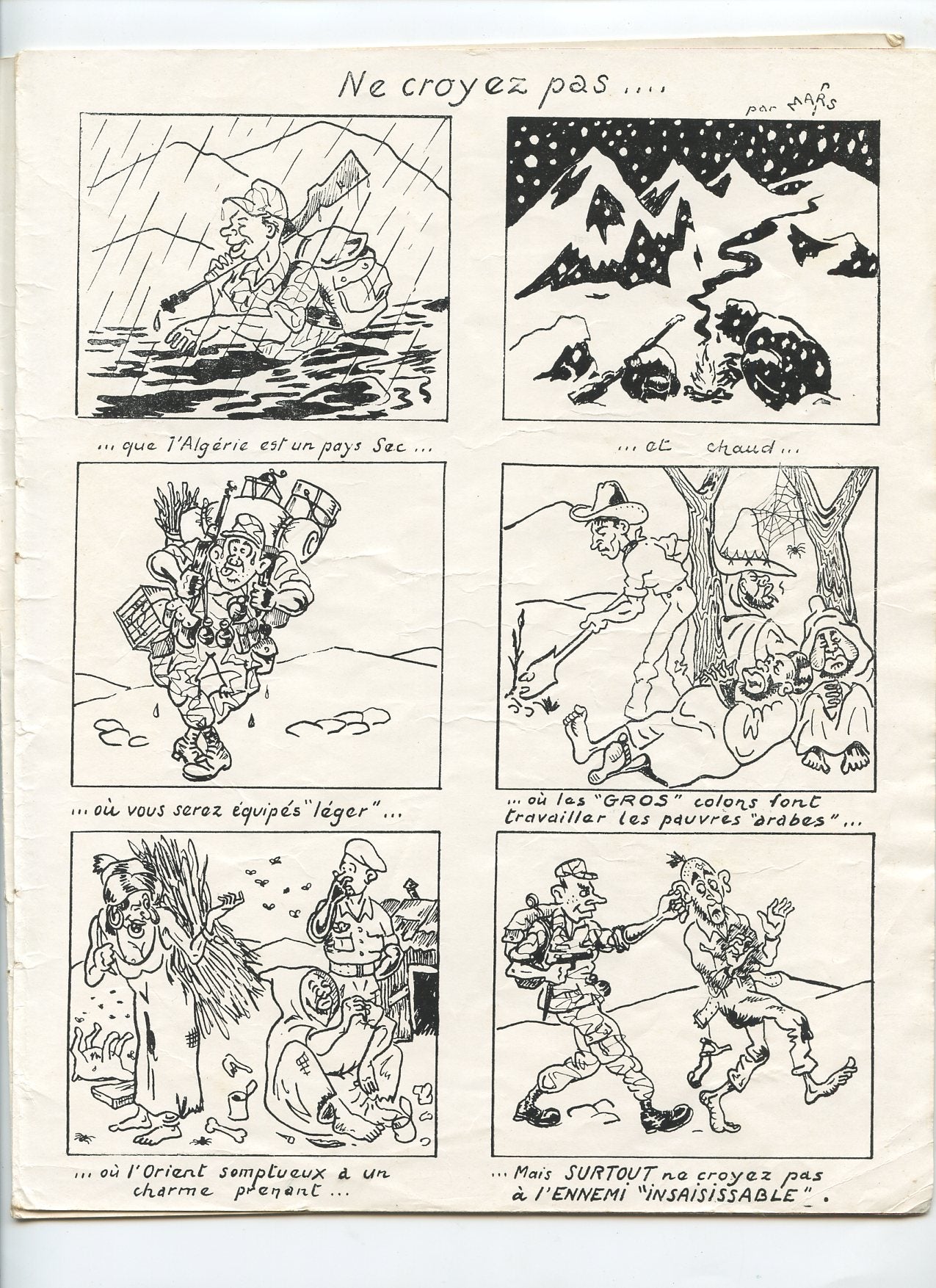 revue Beret rouge demi brigade de parachutistes d'outre mer septembre 1959 guerre d'Algérie