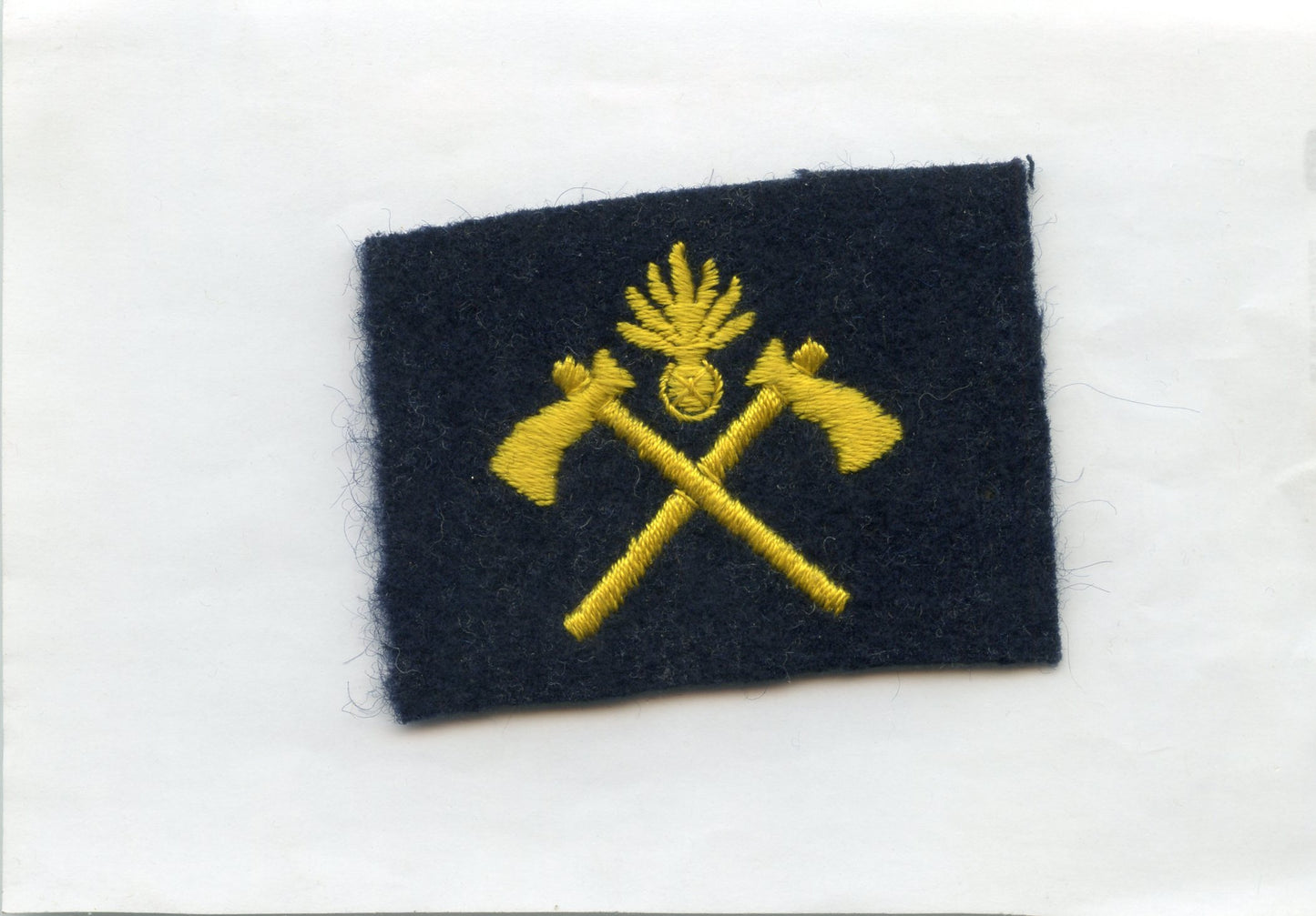 brevet de spécialité de manche pionniers de chasseurs 1914-18