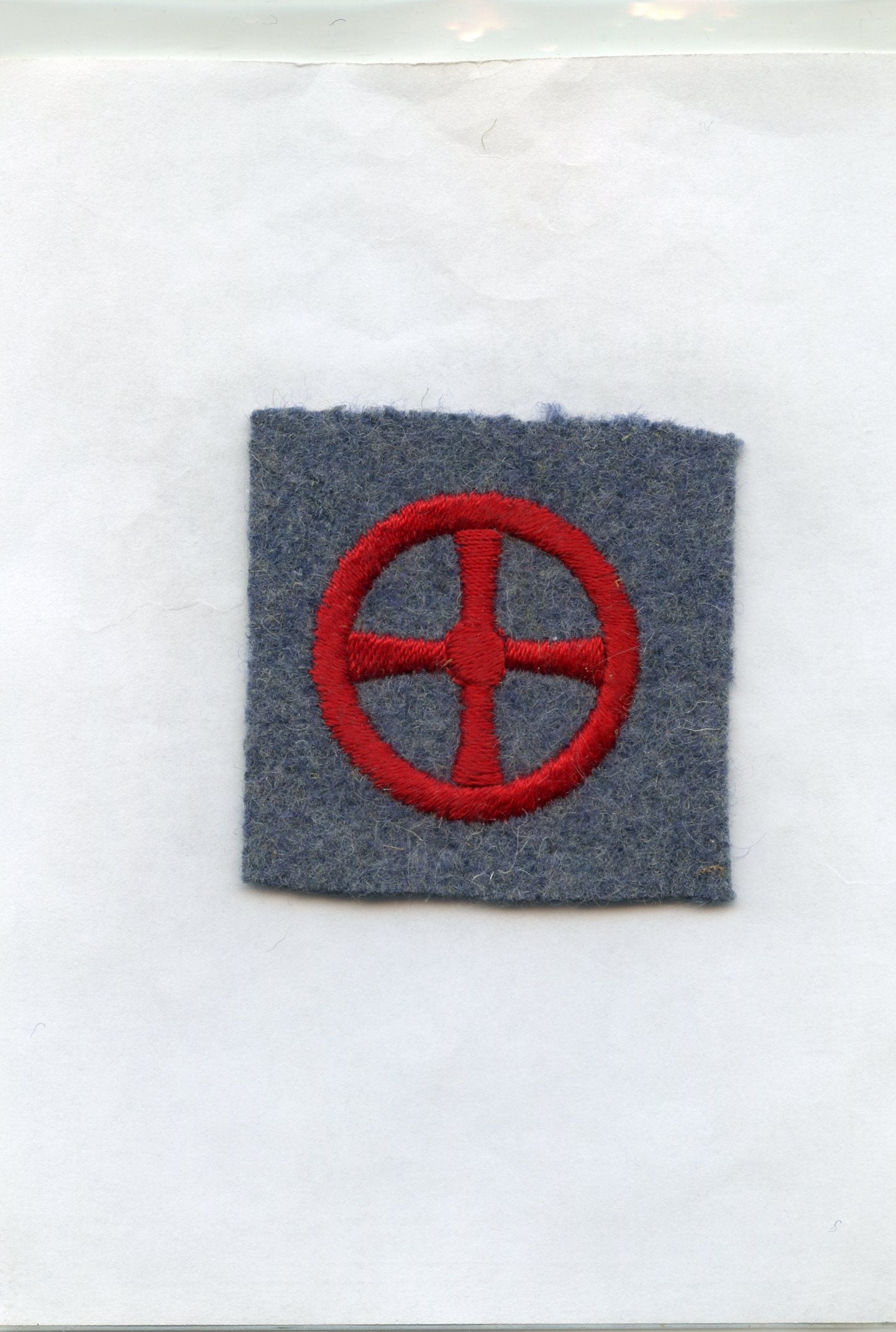 brevet de spécialité de manche bleu horizon conducteur 1914-18