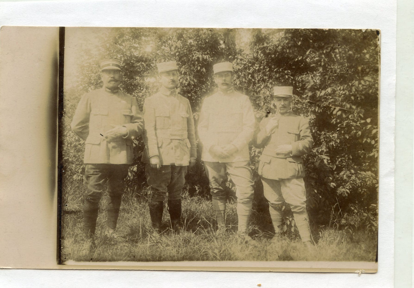 carte photo gendarme de prévôté en 1914-1918