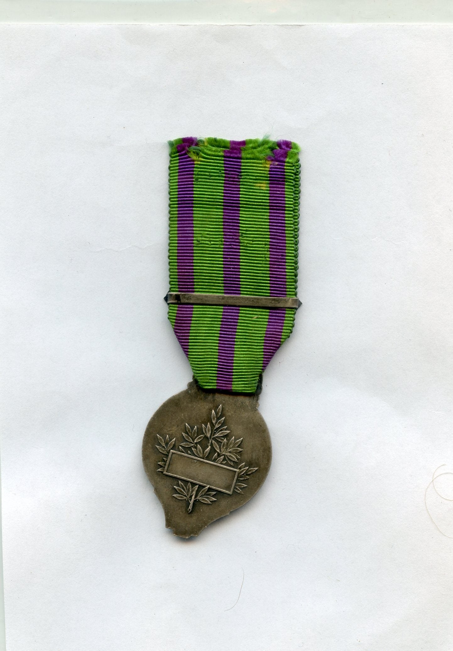 médaille union des fanfares, trompettes, tambours et clairons de France agrafe lauréat