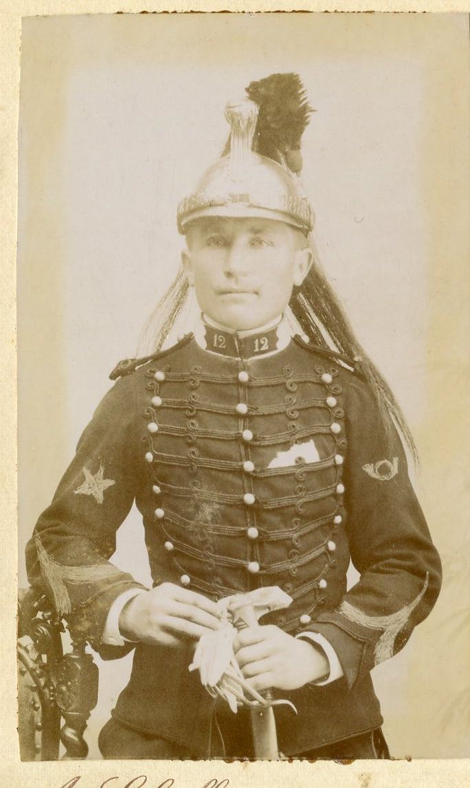 photo CDV éclaireur du 12° Dragons Toul vers 1900-1910
