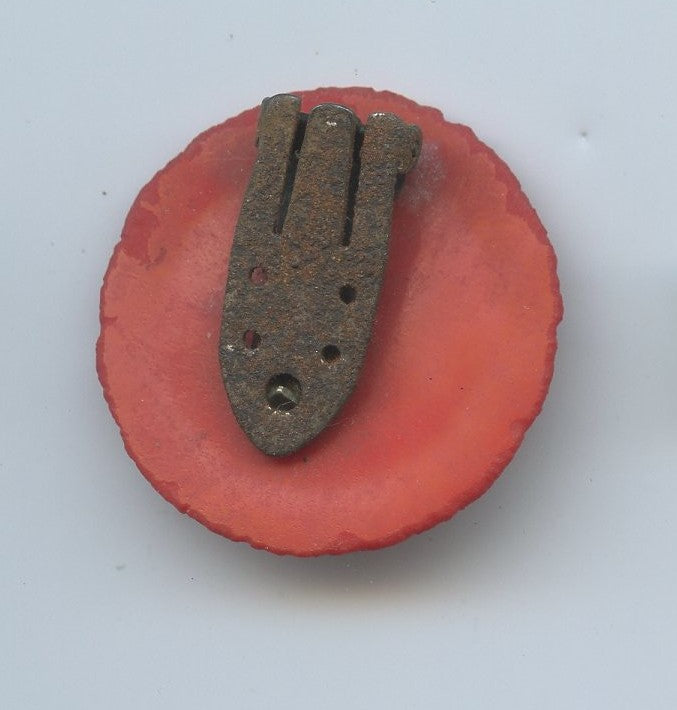 broche en plastique bleu blanc rouge 30mm libération