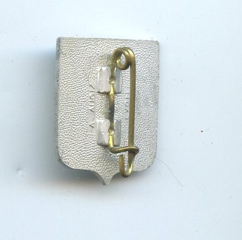 insigne de boutonnière alu peint expulsés de la Moselle