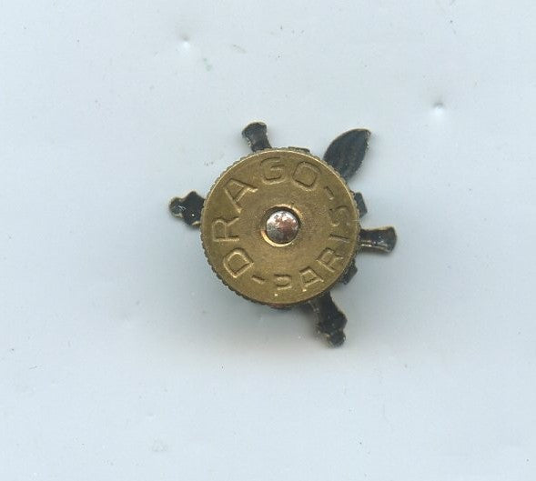 insigne de boutonnière service du matériel attache à vis