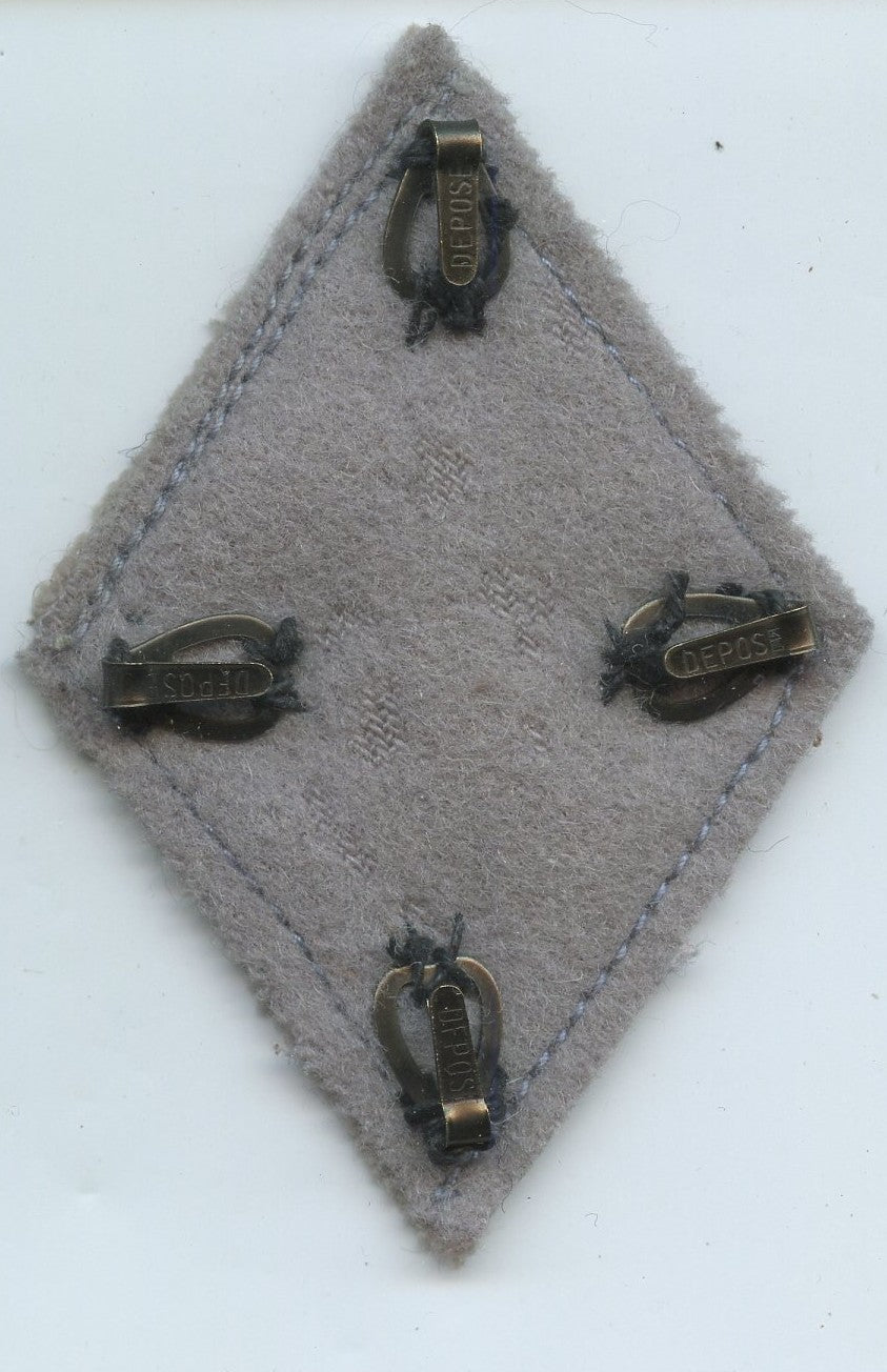 losange cadre du 420° BCS unité parachutiste du matériel avec crochets