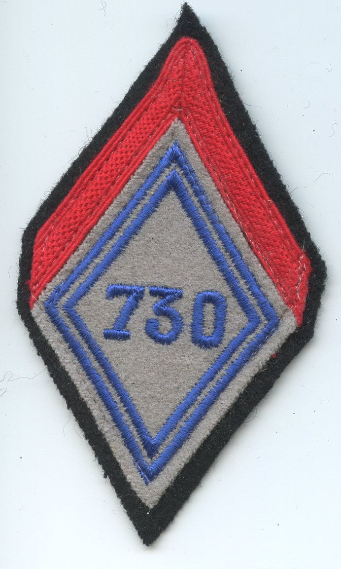 losange 45 730 compagnie de munitions, 1° classe galon rouge