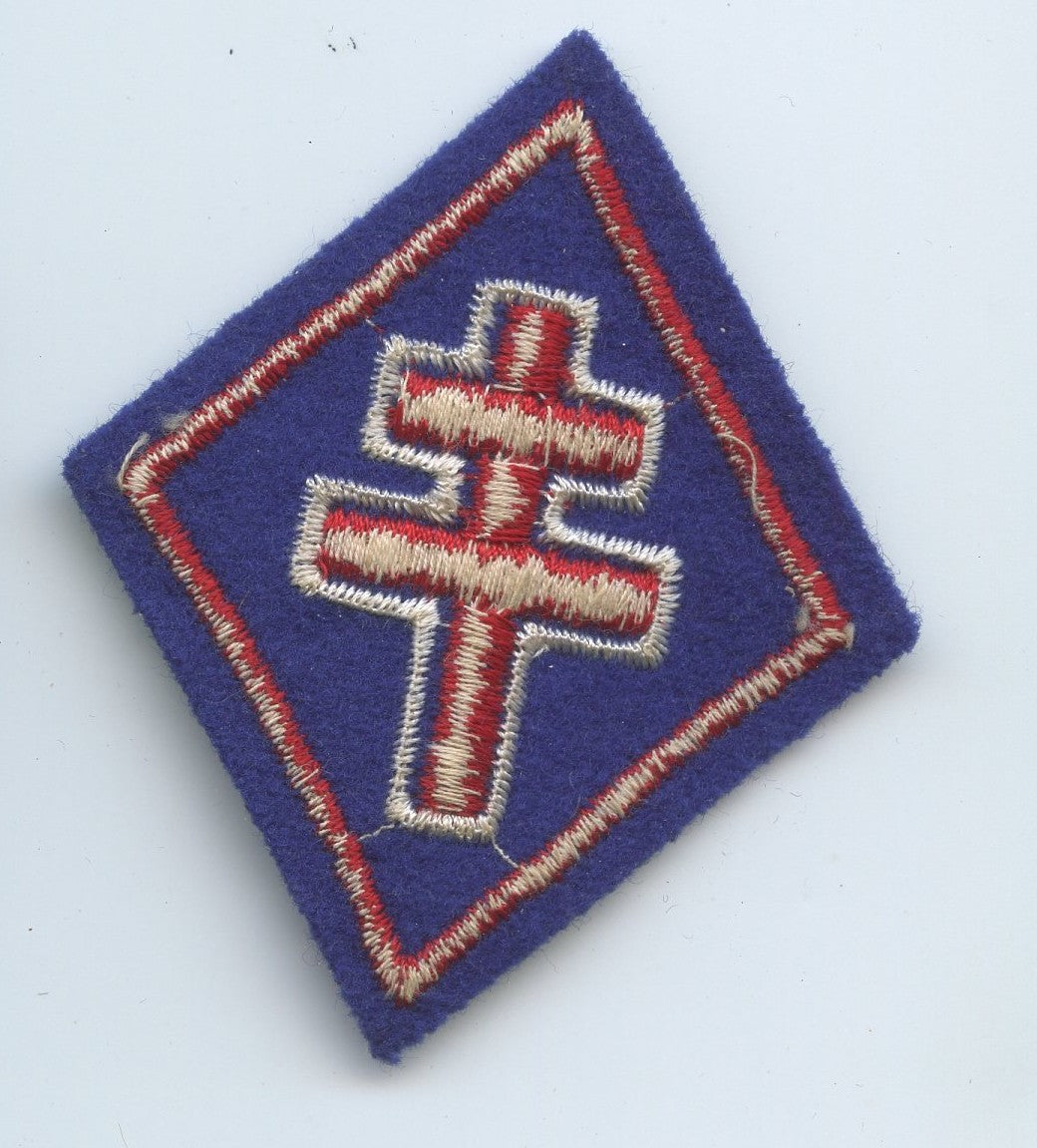 losange de bras 1° division française libre 1944-45
