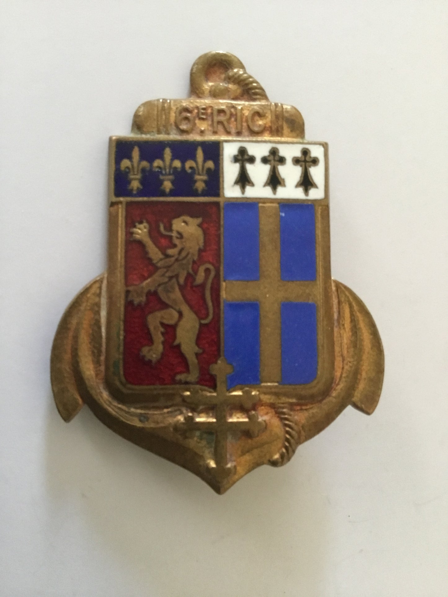 troupes coloniales /TDM : 6°RIC, Courtois