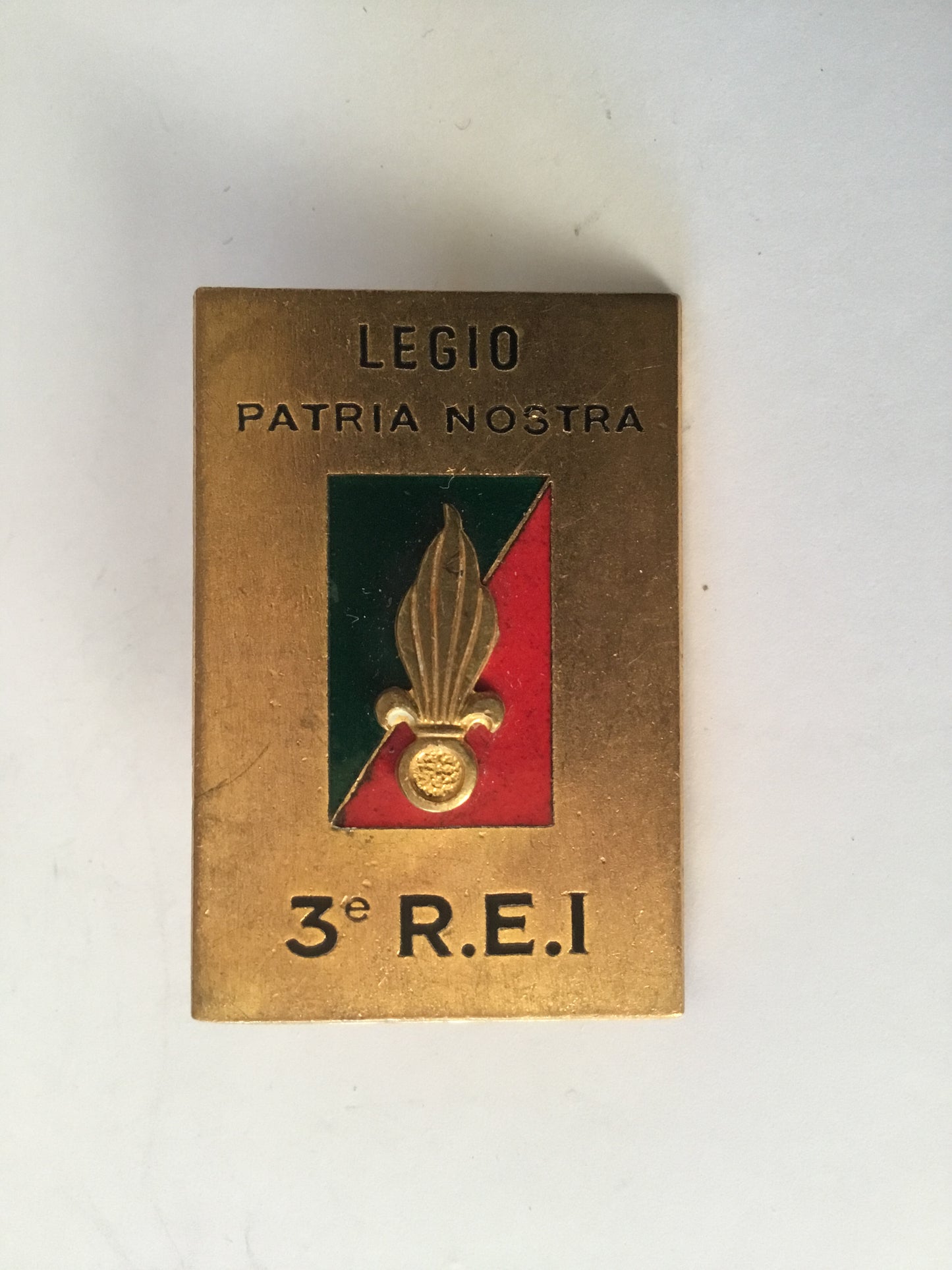 Légion Etrangère : 3°REI, modèle en émail, Drago Paris