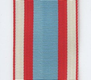 Ruban médaille d'AFN, fabrication récente, 37 mm, 13 cm de long