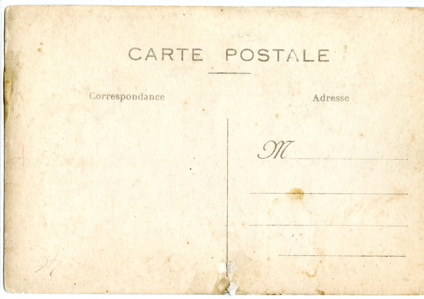 1914-1918 : carte photo poilus au repos, Champagne ?