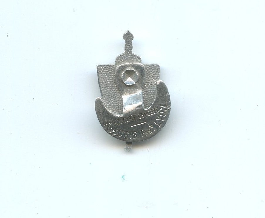 1939-45 : insigne de boutonnière en alu Légion Française des Combattants