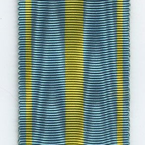 ruban Médaille d'Orient, 37 mm 13 cm de long