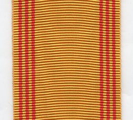 ruban médaille des réfractaires, 37 mm 13 cm de long