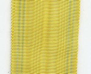 Tchad : ruban ordre National, 37 mm 12 cm de long