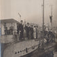 4 belles photos d'un sous-marin français 1914-18 140 x 80 mm