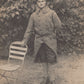 carte photo poilu du 13°RI (Nevers) capote Poiret 1914-1918