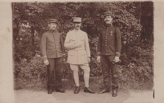 carte photo officiers des 28° 68° et 135°RI prisonniers 1914-1918