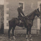 carte photo d'un MDL à cheval du 25° Dragons avant 1914