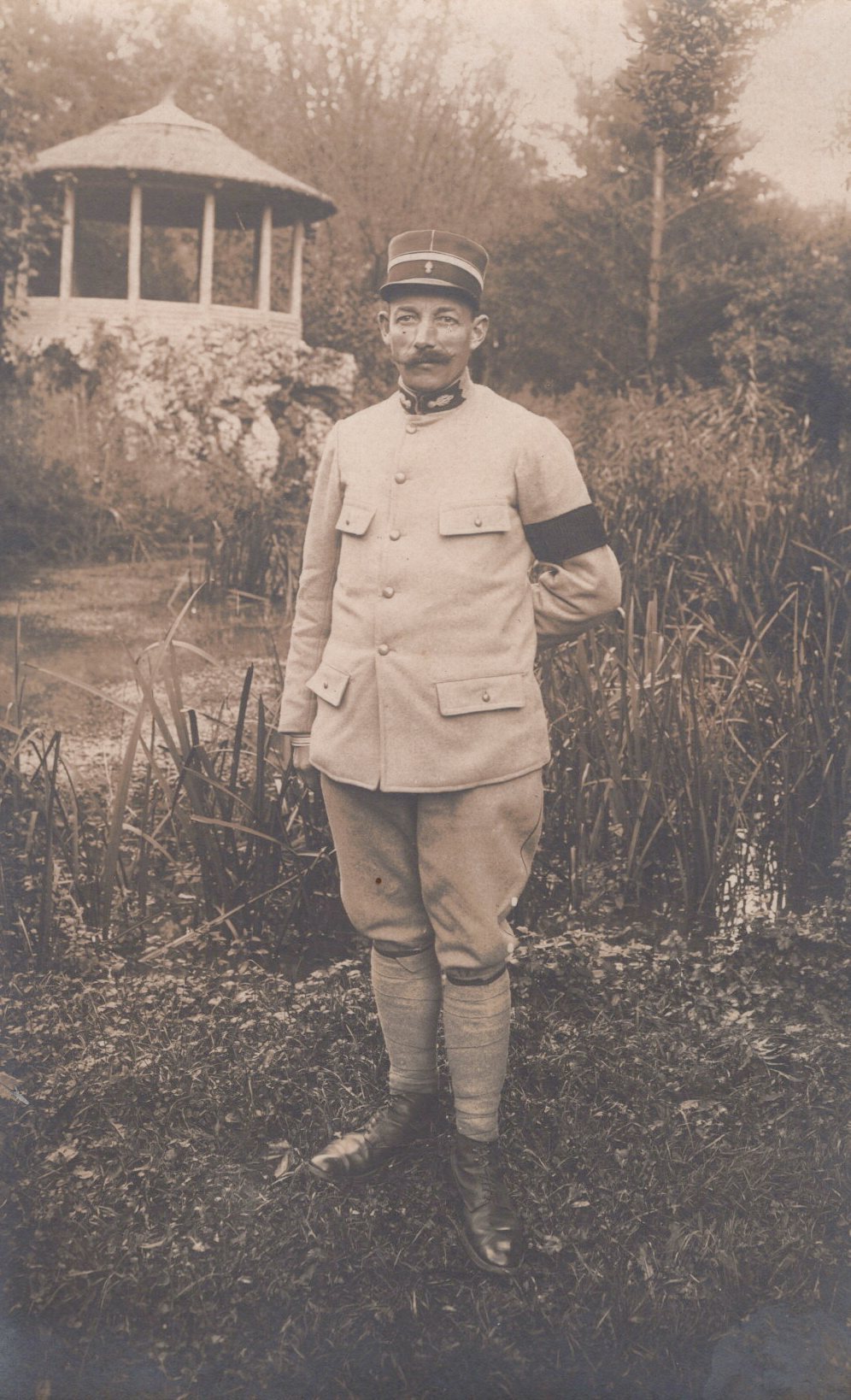 2 cartes photos de gendarmes 1914-1918