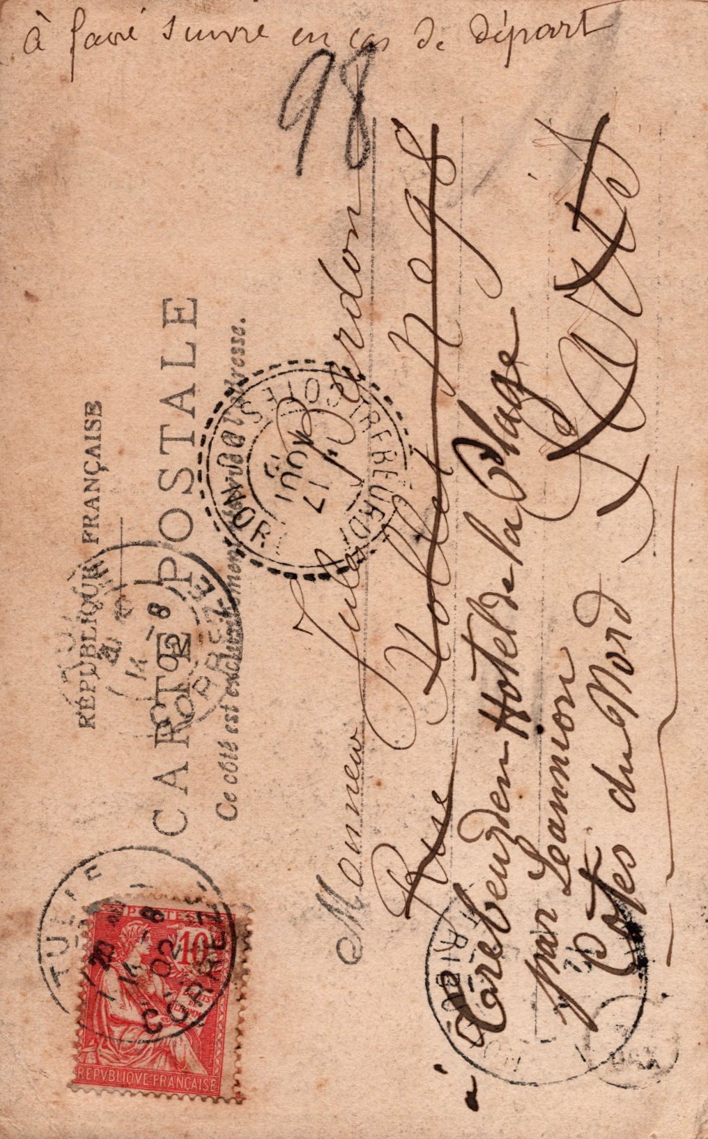 carte photo officier du 80°RI (Narbonne) décoré de la Legion d'Honneur 1902