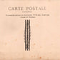 carte photo garde au drapeau d'une école vers 1920