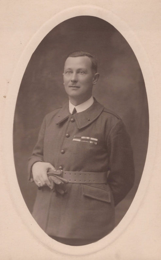 carte photo soldat de 1939-40 ancien combattant 14-18 Montluçon