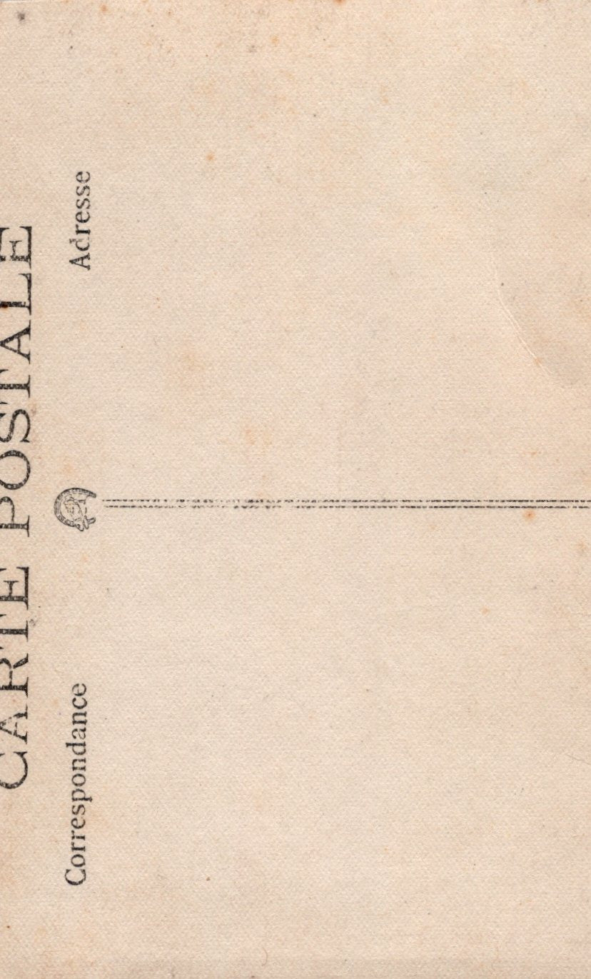 carte photo d'un mitrailleur de tirailleurs 1914-18