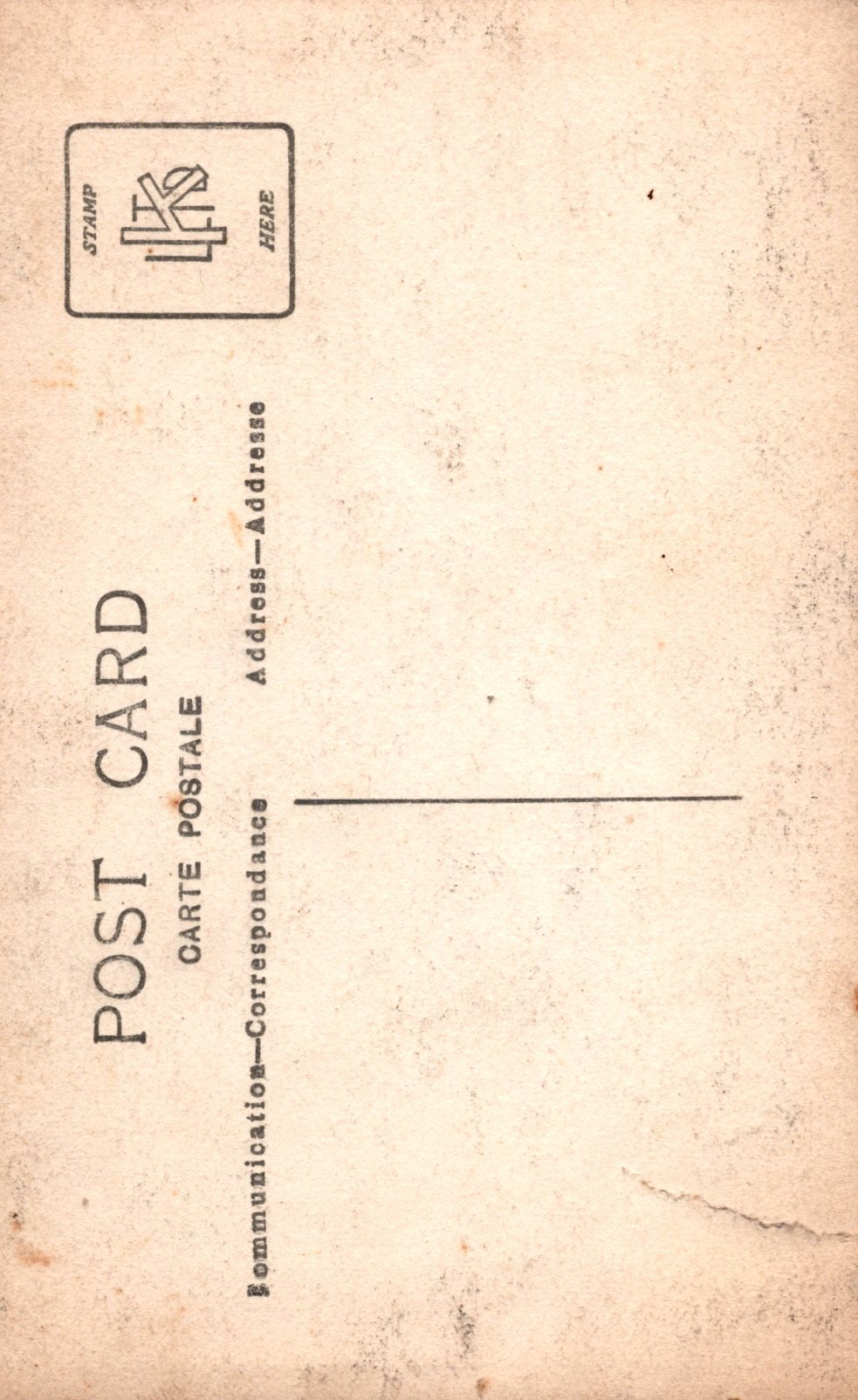 carte photo d'un officier d'infanterie équipé numéro pas très lisible