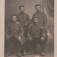 carte photo poilus du 299°RI Vienne  avec casque à pointe bavarois de prise 1914