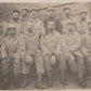 carte photo escouade 238°RI (Saint Etienne) capotes Poiret 1915