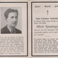 carte avis de décès soldat allemand originaire de la Sarre tombé en 1944 a Tarnopol