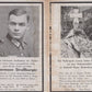 carte avis de décès soldat allemand d'infanterie originaire de Moos tombé en 1944 Russie
