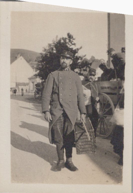 série de 10 photos de petit format 1914-1918, Champagne