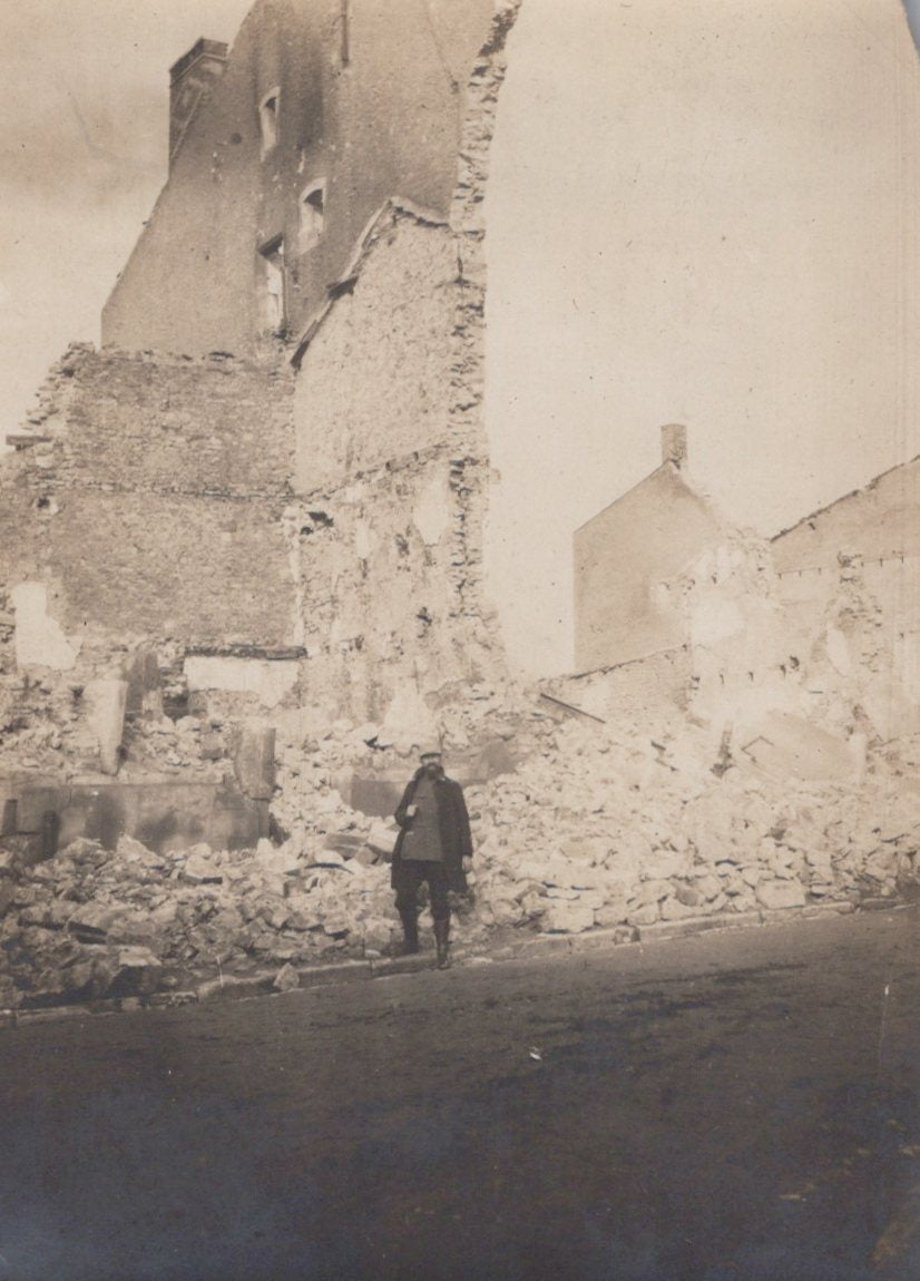 série de 10 photos de petit format 1914-1918, Champagne