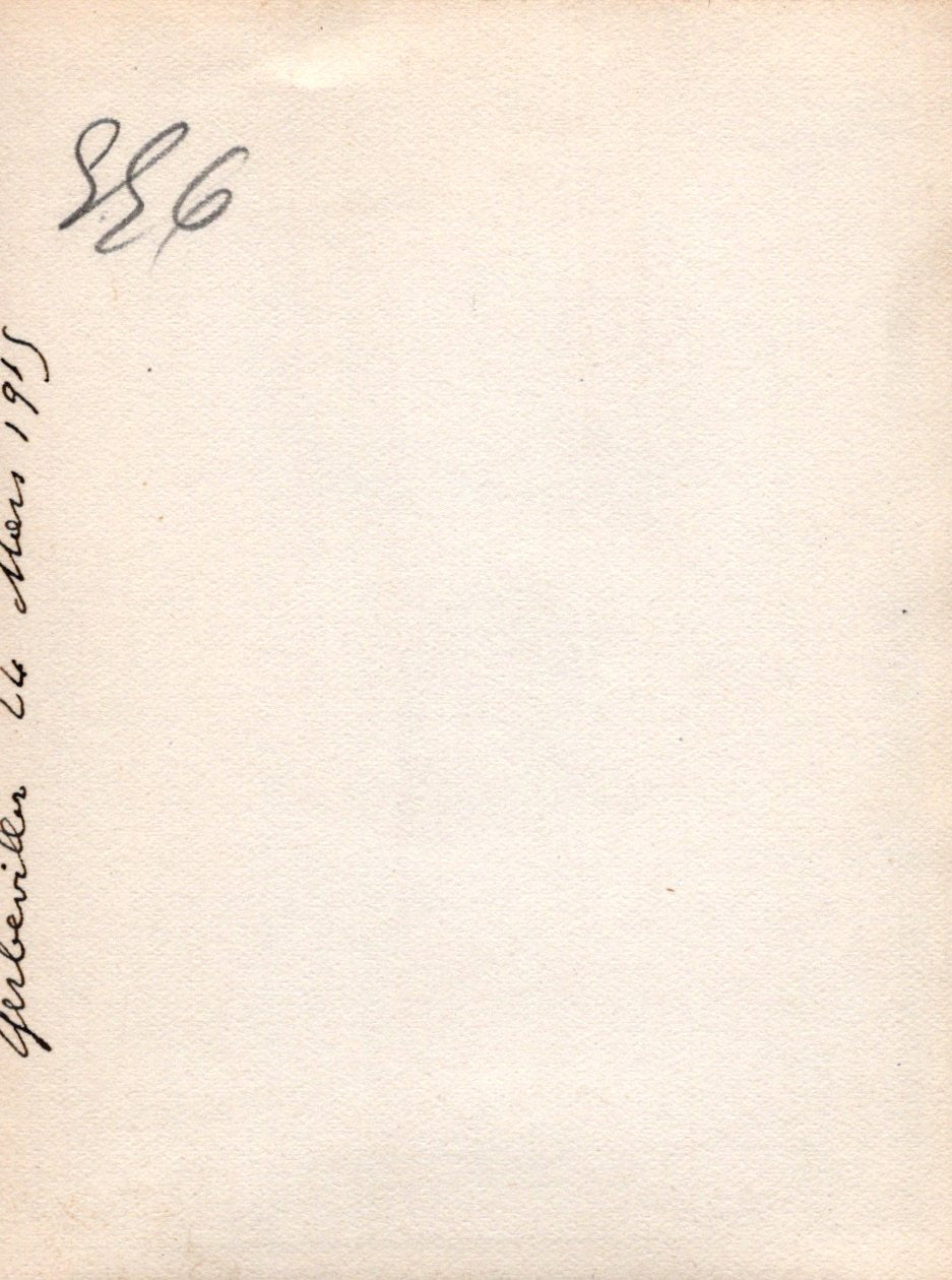 série de 10 photos de petit format 1914-1918, Champagne